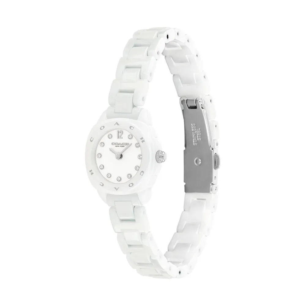 Montre Kitt Blanc|COACH Clearance