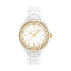 Montre Kitt Blanc|COACH Clearance