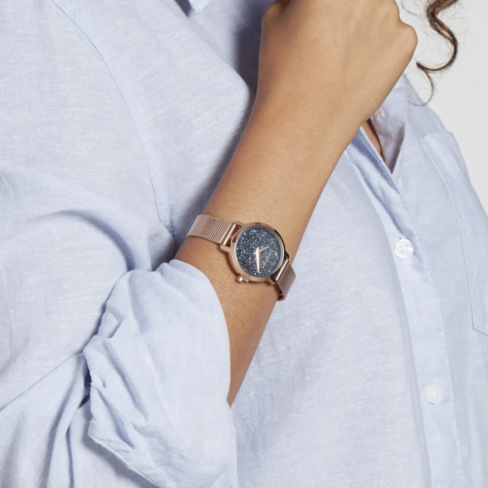 Montre Annah Cristaux Bleus|CODHOR Sale