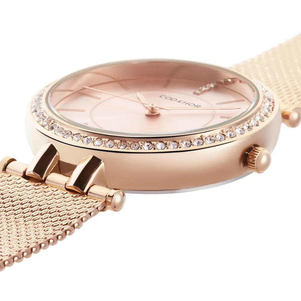 Montre Celinia Doré Rose|CODHOR Clearance