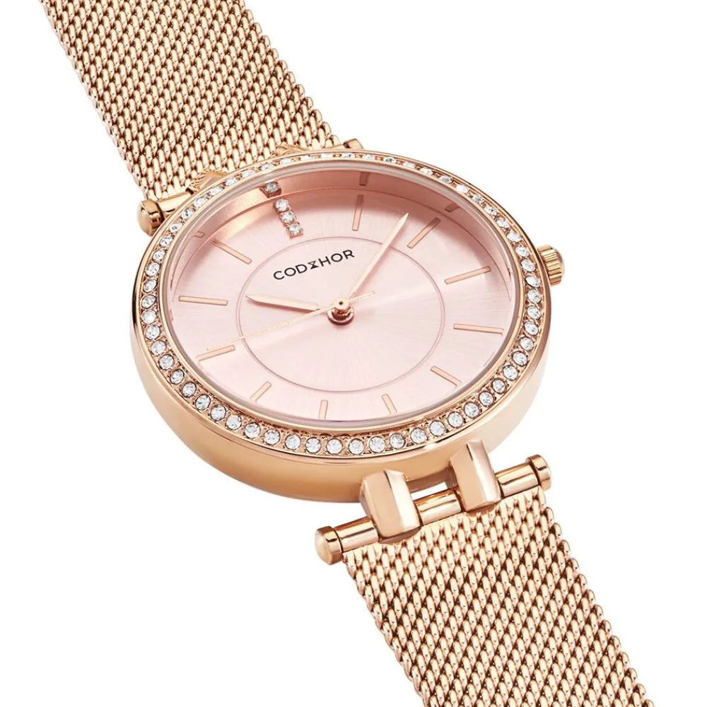 Montre Celinia Doré Rose|CODHOR Clearance
