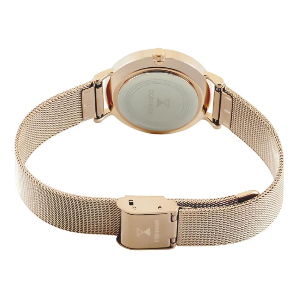 Montre Elsa Doré Rose|CODHOR New