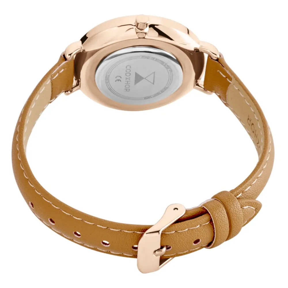Montre Lena Blanc|CODHOR Discount