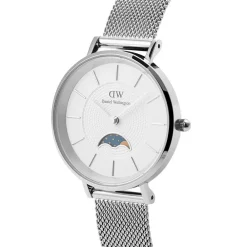 Montre Petite Moonphase Blanc|DANIEL WELLINGTON Online