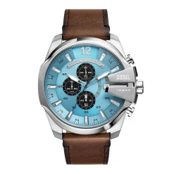 Montre Mega Chief Bleu|DIESEL Sale