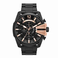 Montre Mega Chief Noir|DIESEL Outlet