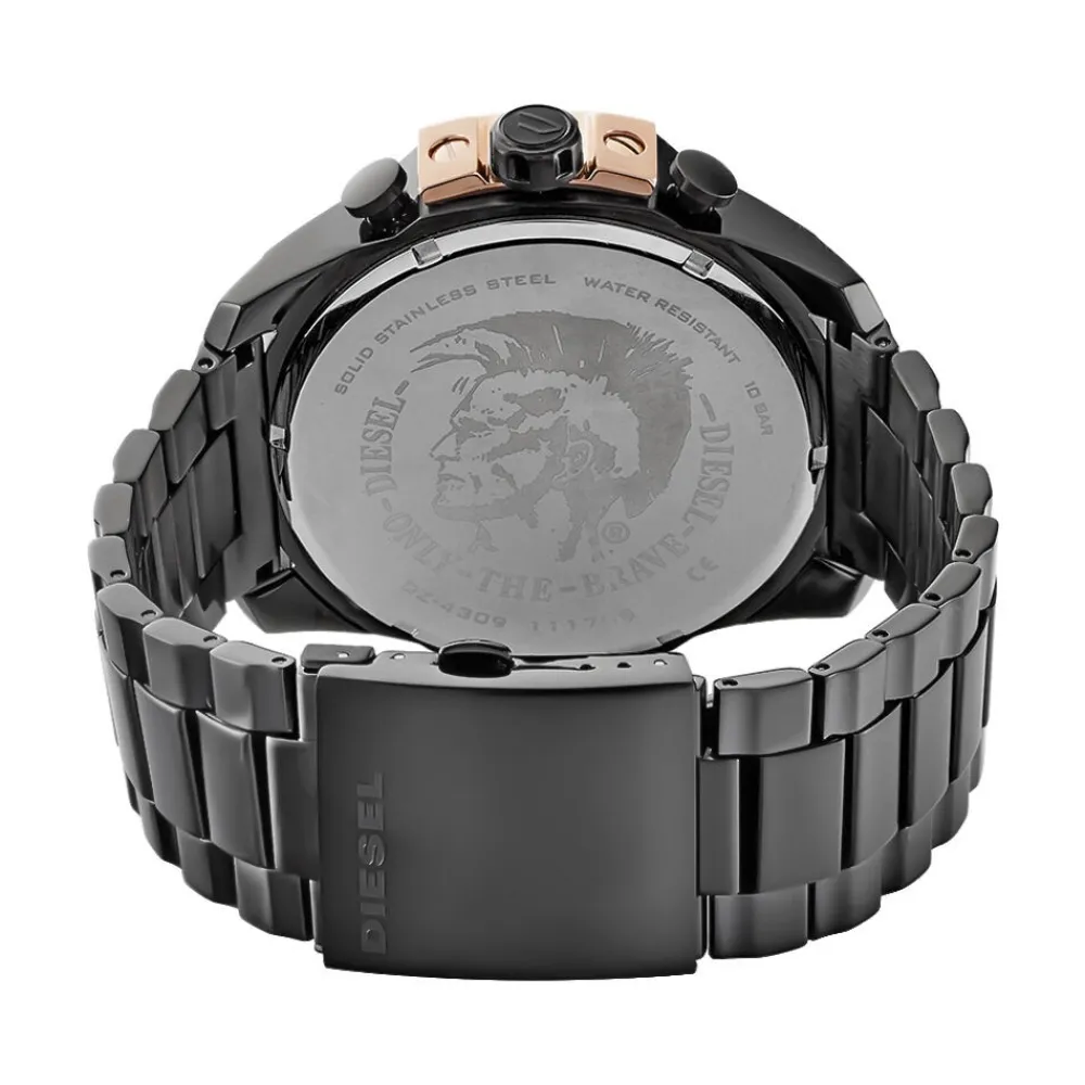 Montre Mega Chief Noir|DIESEL Outlet