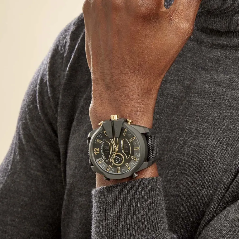 Montre Mega Chief Noir|DIESEL New