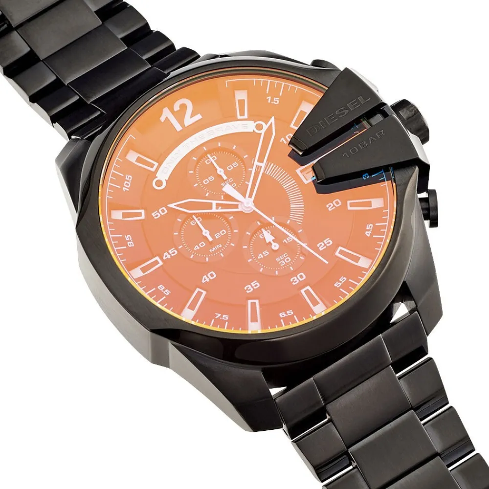 Montre Mega Chief Noir|DIESEL Sale