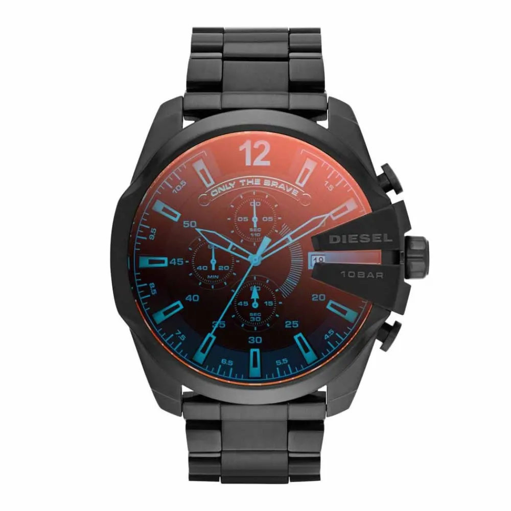 Montre Mega Chief Noir|DIESEL Sale