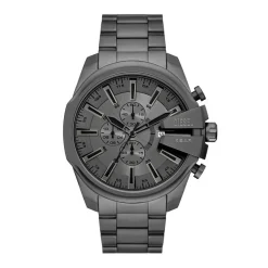 Montre Mega Chief Slim Gris|DIESEL Discount