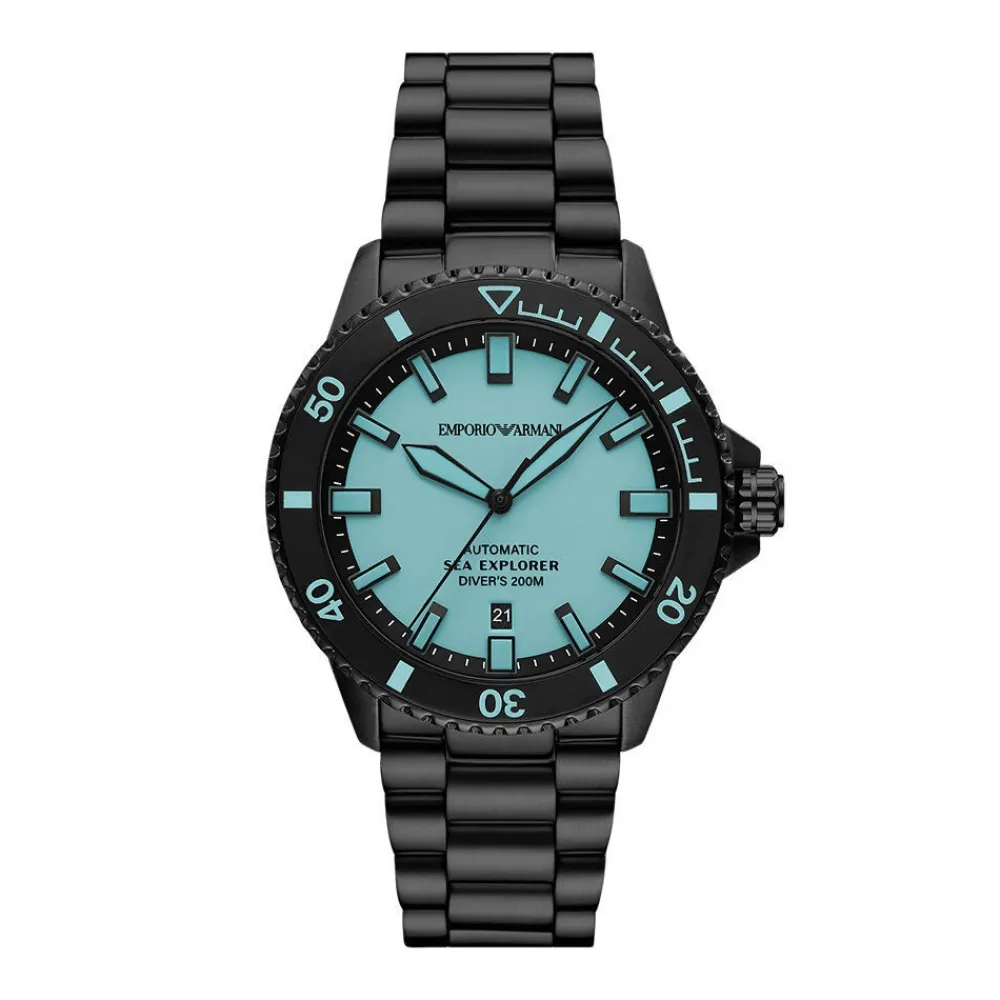 Montre Sea Explorer Bleu|EMPORIO ARMANI Outlet