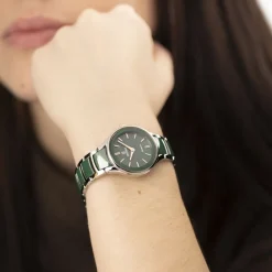 Montre Ceramic Bimatiere Vert|FESTINA Discount
