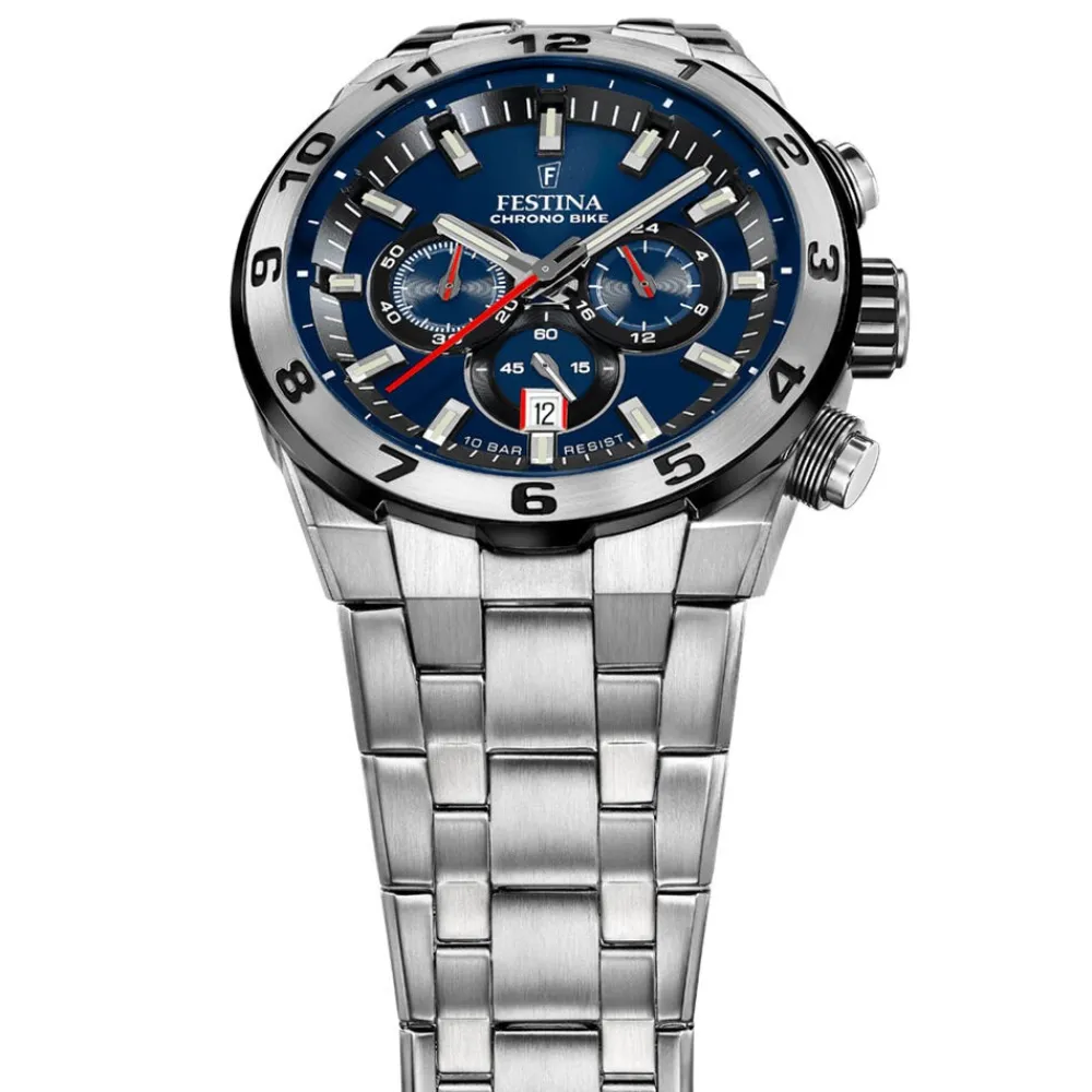 Montre Chrono Bike Bleu|FESTINA Clearance