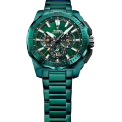 Montre Chrono Bike Edition Speciale Vert|FESTINA Outlet