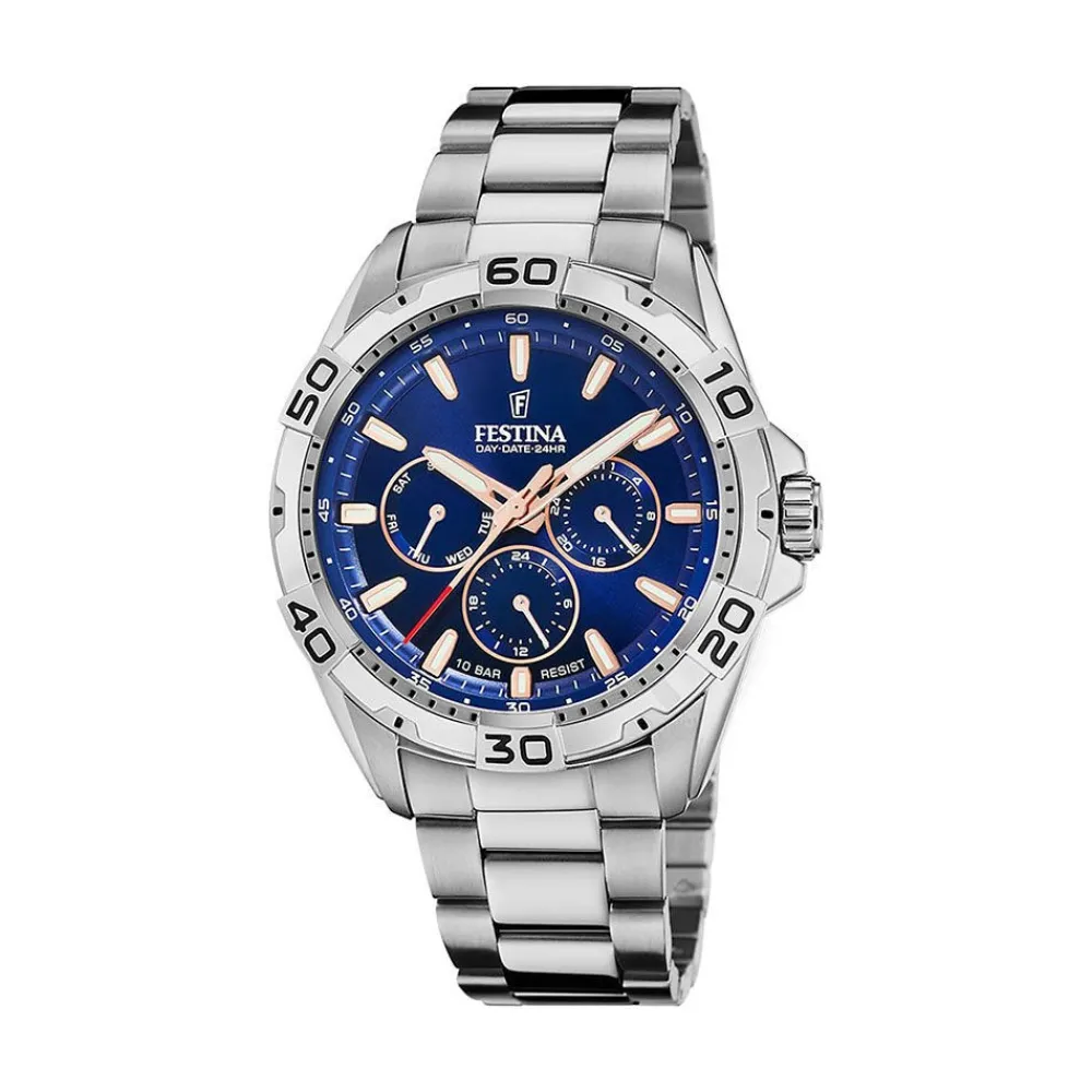 Montre Multifonctions Bleu|FESTINA