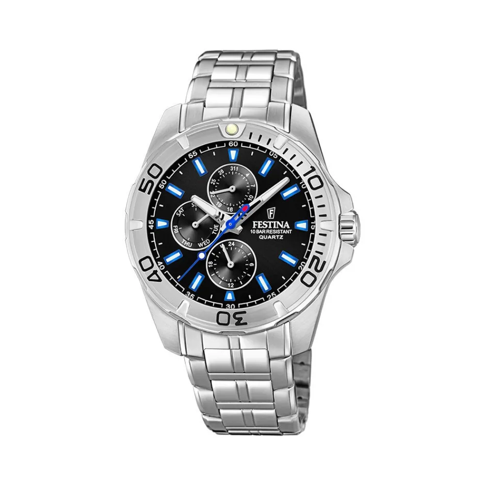 Montre Multifonctions Noir|FESTINA Discount
