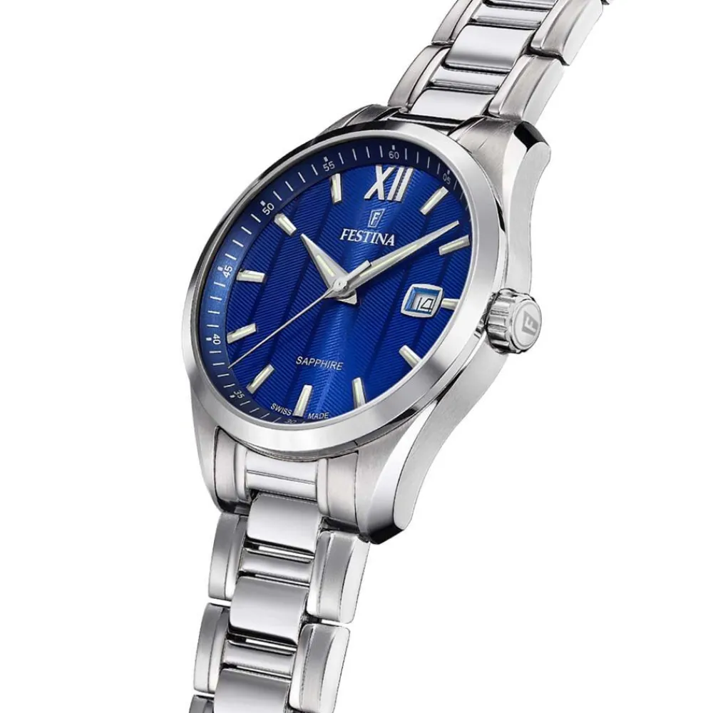 Montre 37,5 Bleu London|FESTINA SWISS MADE Discount