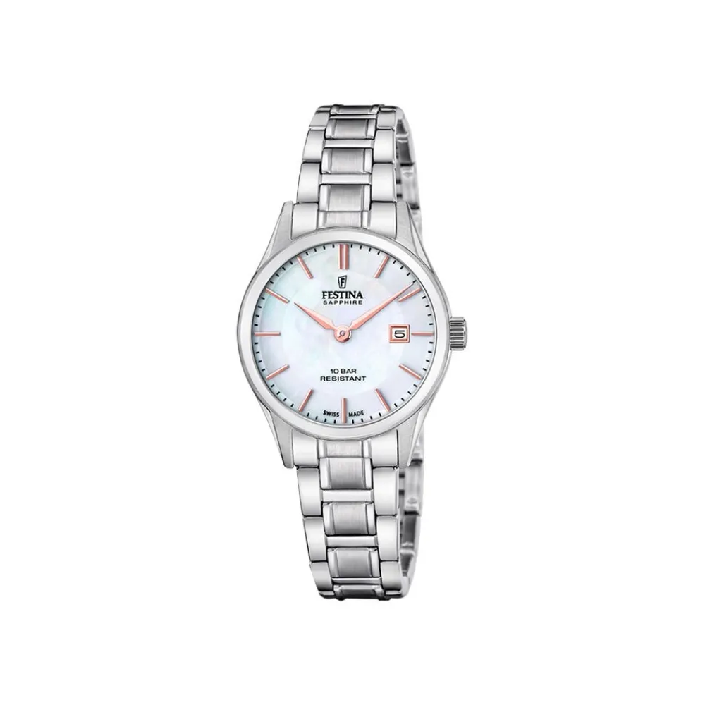 Montre 29 Nacre Blanche|FESTINA SWISS MADE Online
