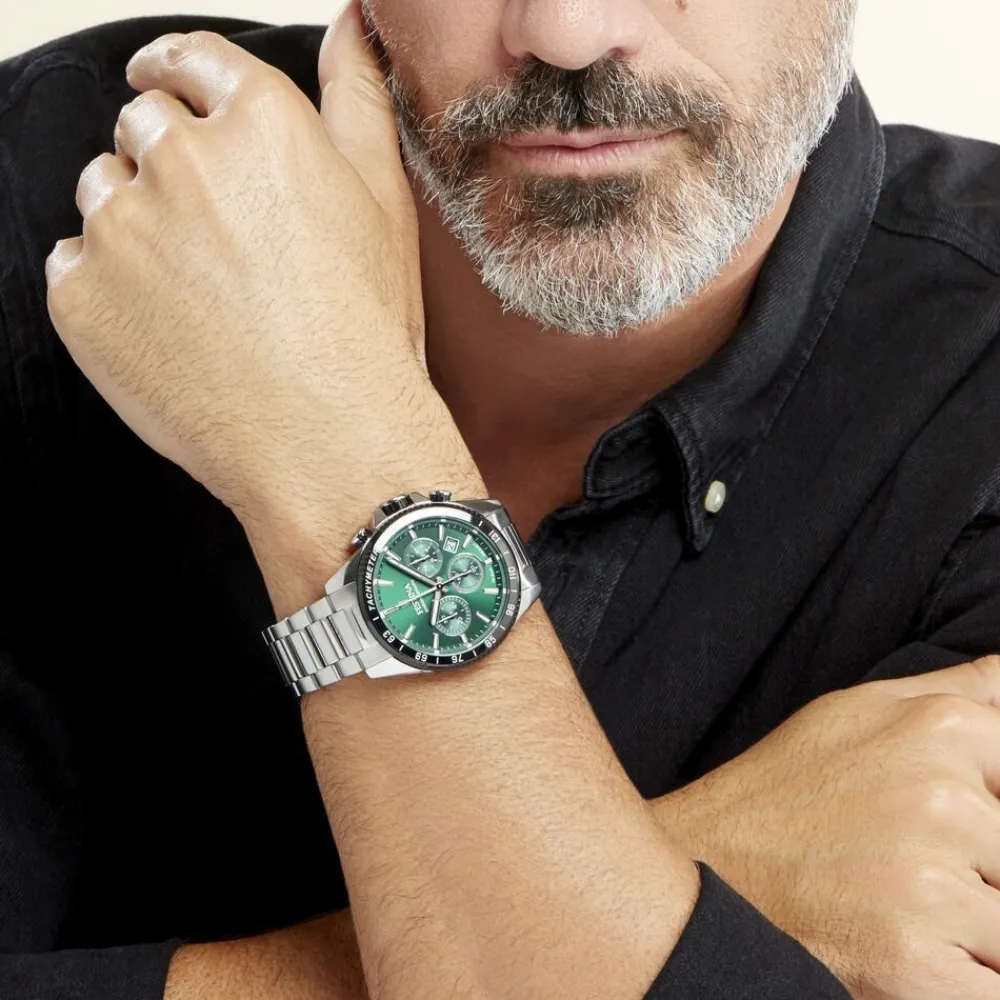Montre Timeless Chronograph Vert|FESTINA Discount