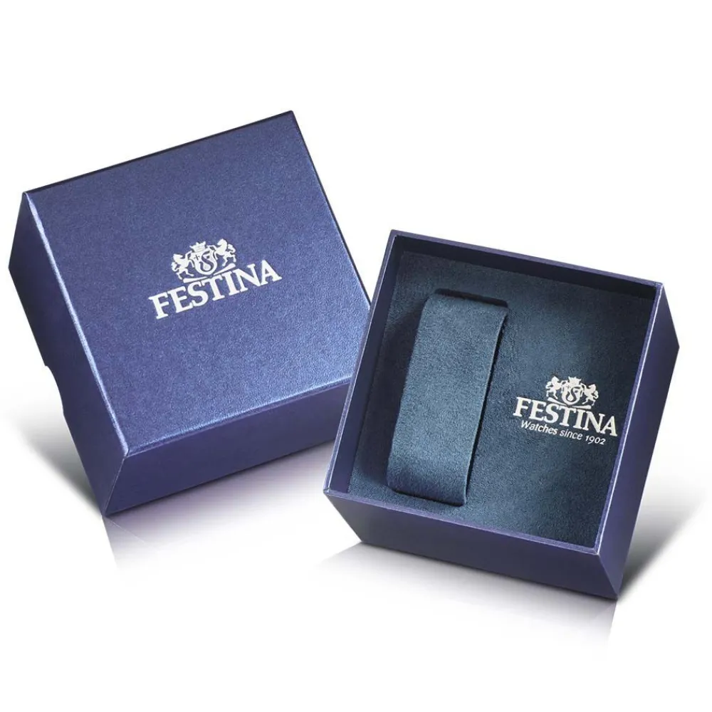 Montre Timeless Chronograph Bleu|FESTINA Outlet