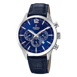 Montre Timeless Chronograph Bleu|FESTINA Discount