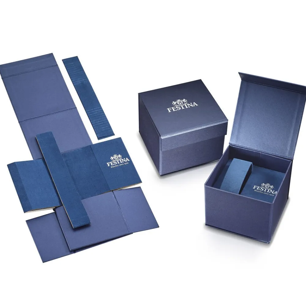 Montre Timeless Chronograph Bleu|FESTINA Clearance