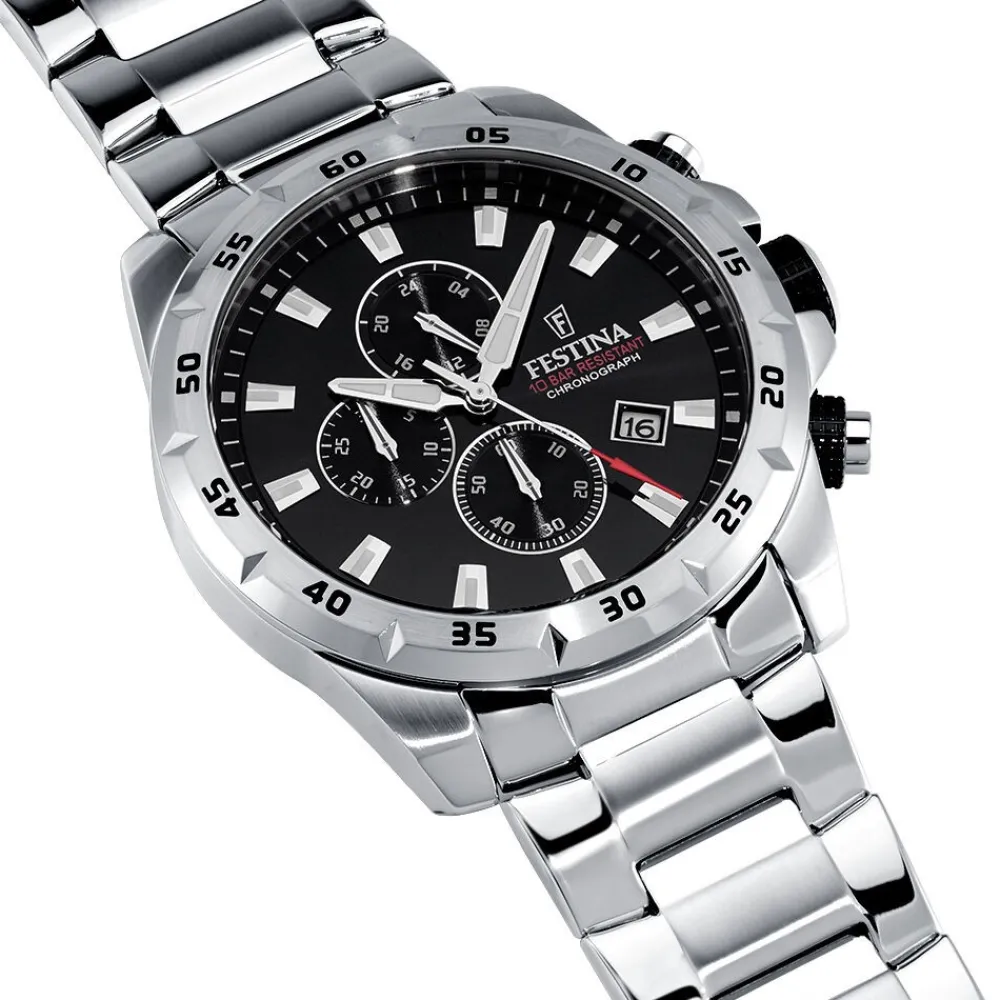 Montre Timeless Chronograph Noir|FESTINA Best
