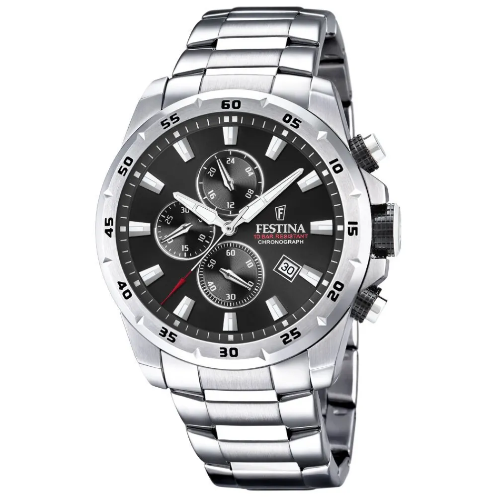 Montre Timeless Chronograph Noir|FESTINA Best