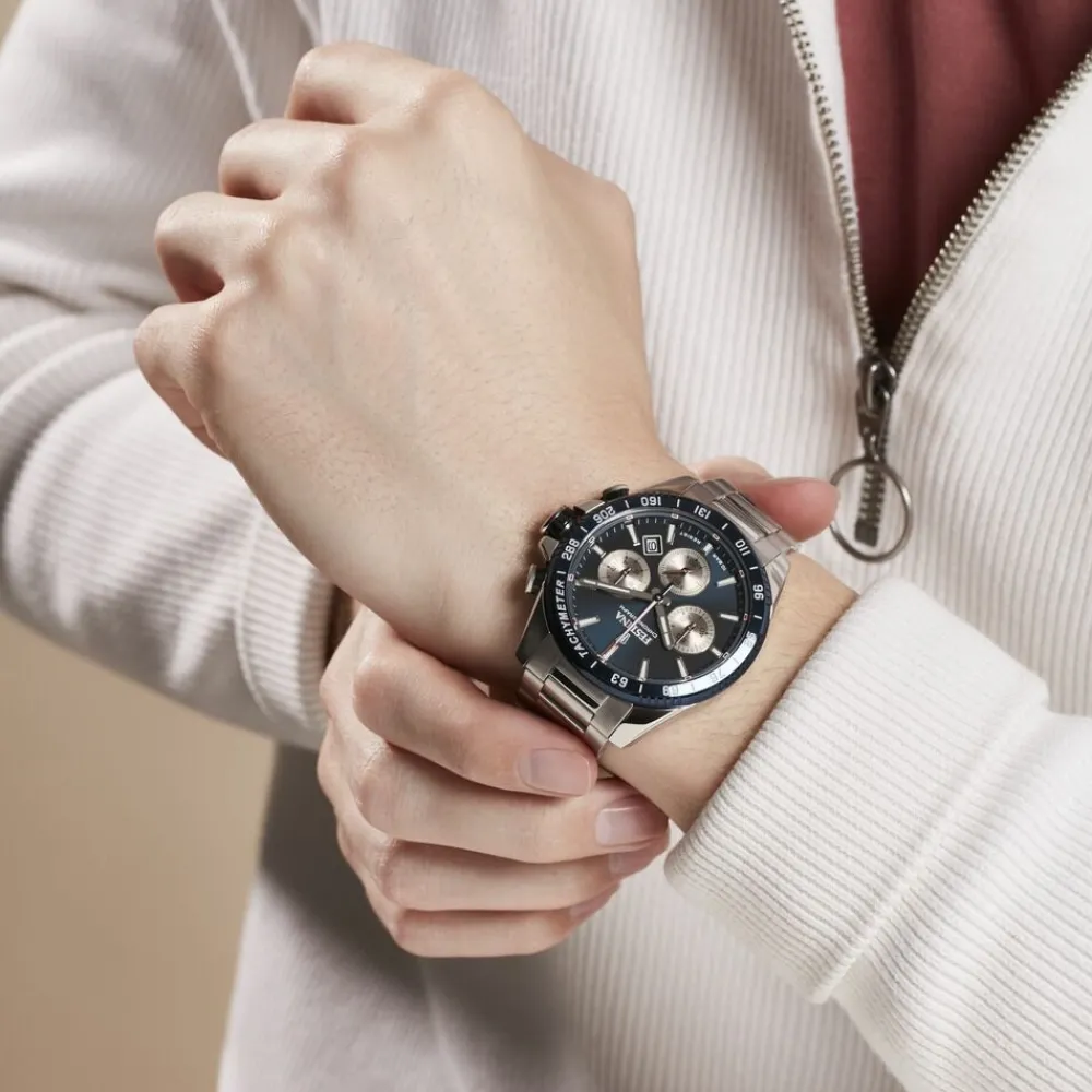 Montre Timeless Chronograph Bleu|FESTINA Hot