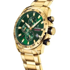 Montre Timeless Chronograph Vert|FESTINA Outlet
