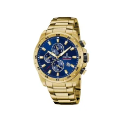 Montre Timeless Chronograph Bleu|FESTINA Clearance