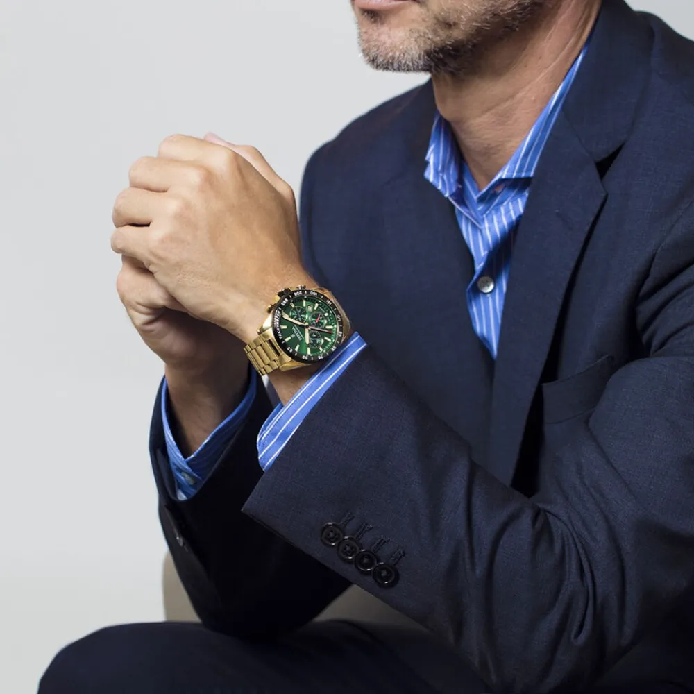 Montre Timeless Chrono 45-2 Vert|FESTINA Outlet