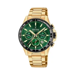 Montre Timeless Chrono 45-2 Vert|FESTINA Outlet