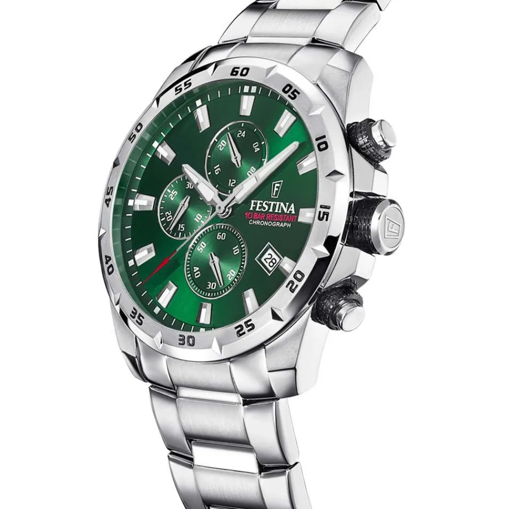 Montre Timeless Vert|FESTINA Hot