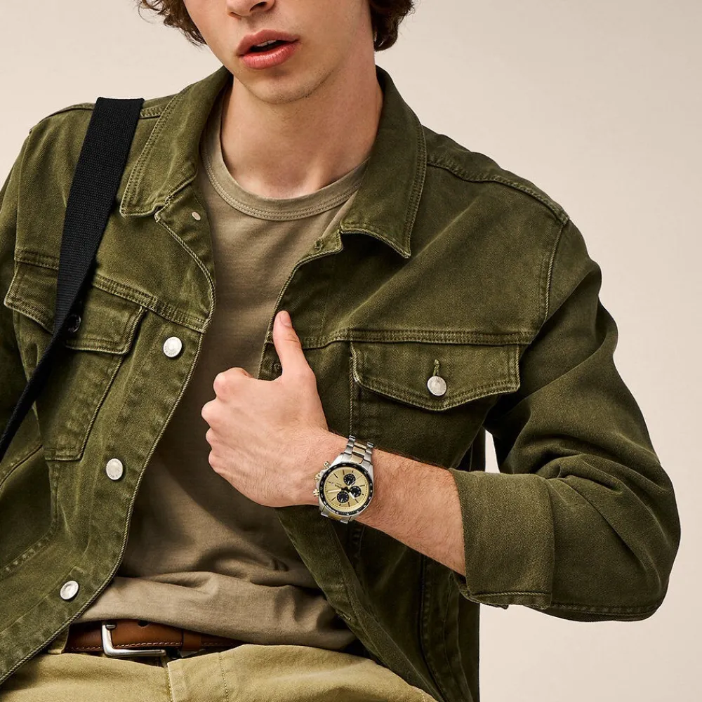 Montre Autocross Doré|FOSSIL Sale
