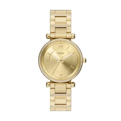 Montre Carlie 35 Champagne|FOSSIL Online