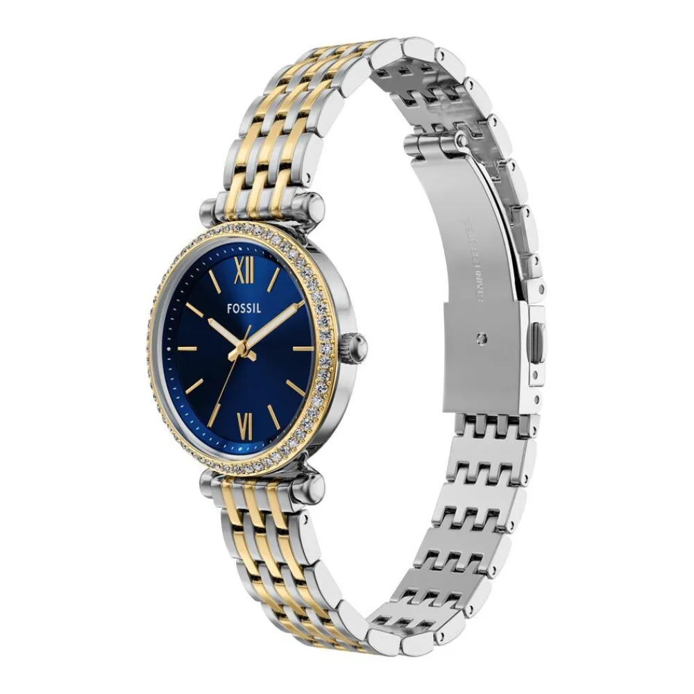 Montre Carlie Mini Bleu|FOSSIL Outlet