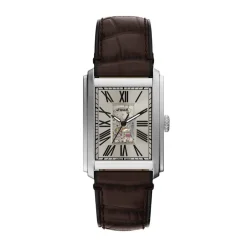 Montre Carraway Automatic Beige|FOSSIL Online