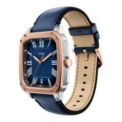Montre Crosby Bleu|FOSSIL Outlet
