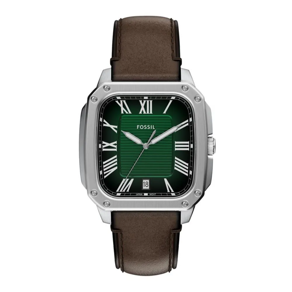 Montre Crosby Vert|FOSSIL