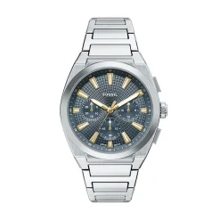 Montre Everett Chrono Bleu|FOSSIL