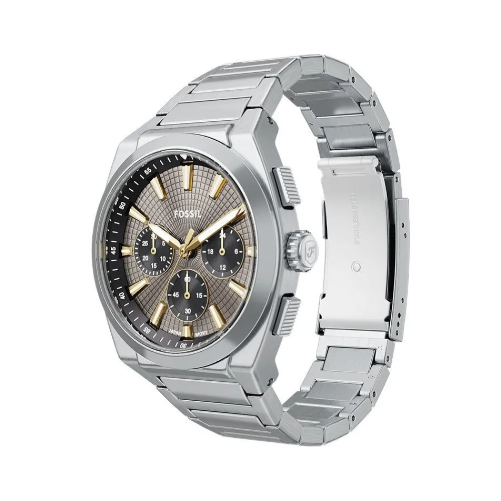 Montre Everett Chrono Gris|FOSSIL Best