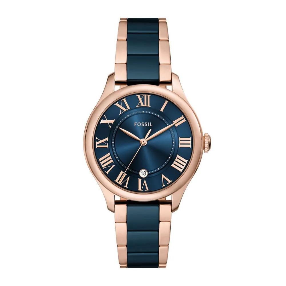 Montre Gilmore Bleu|FOSSIL Discount