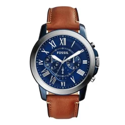 Montre Grant Bleu|FOSSIL
