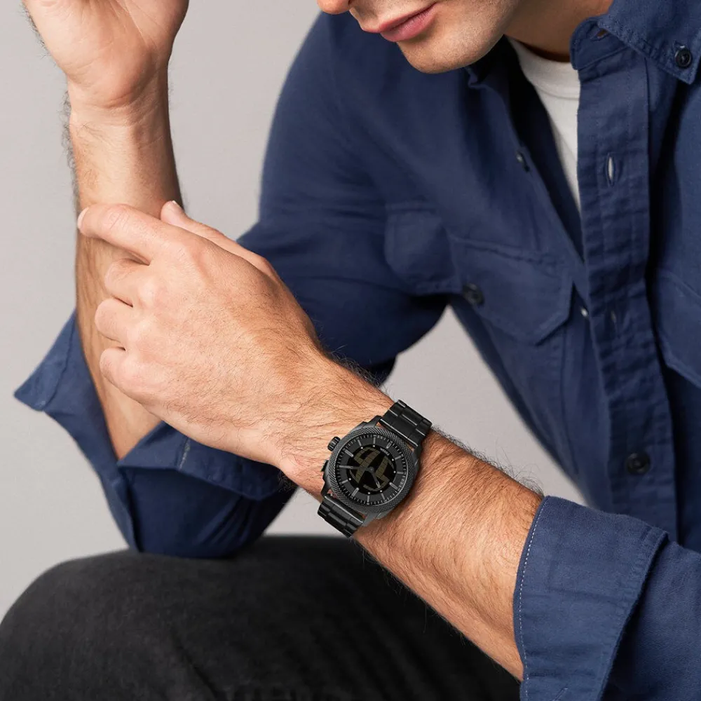 Montre Machine Big Tic Noir|FOSSIL Clearance