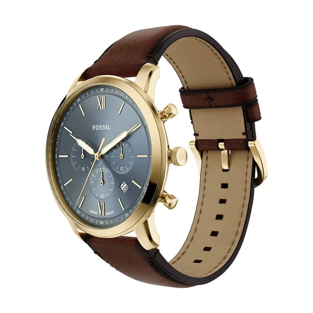 Montre Neutra Chrono Bleu|FOSSIL New