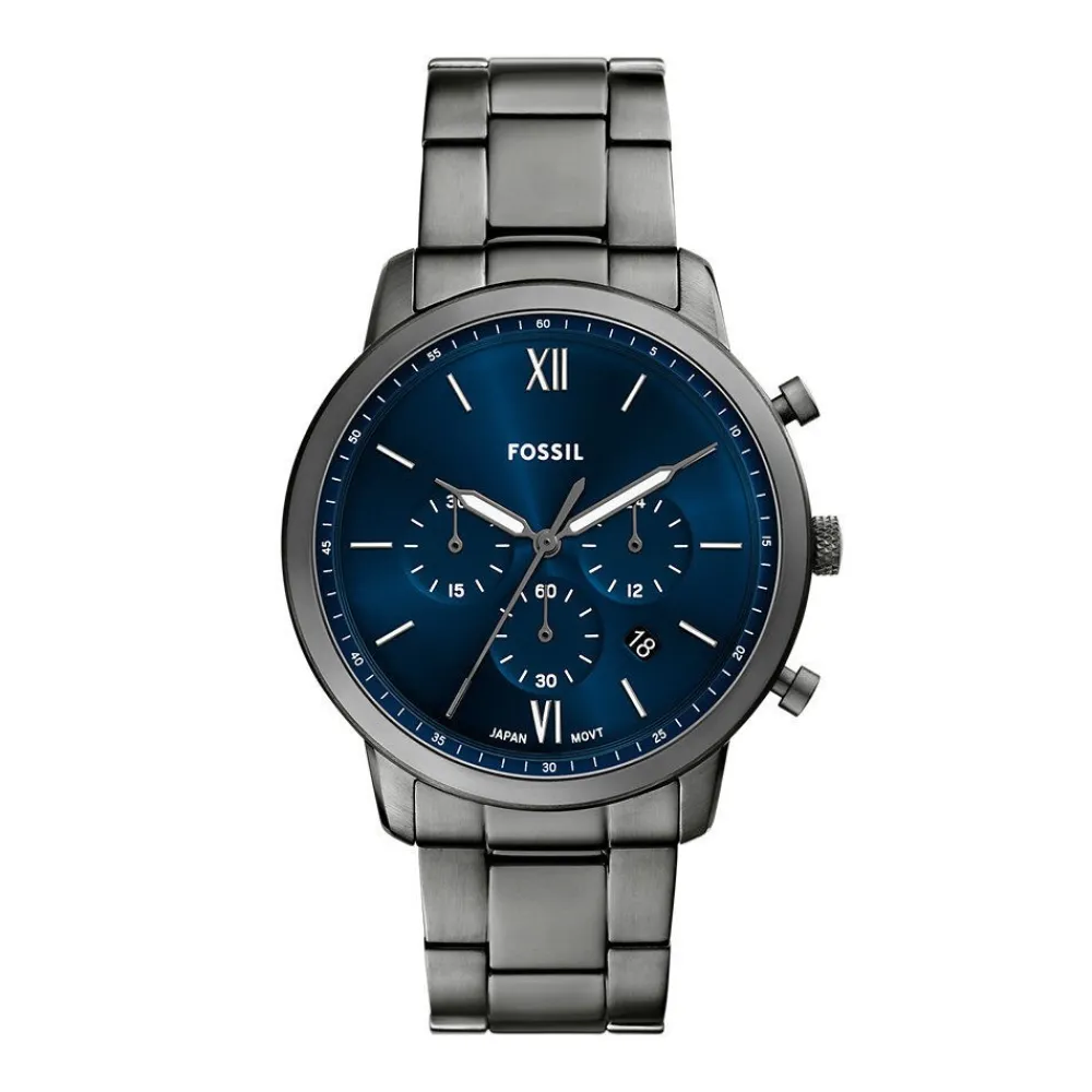 Montre Neutra Chrono Bleu|FOSSIL Outlet