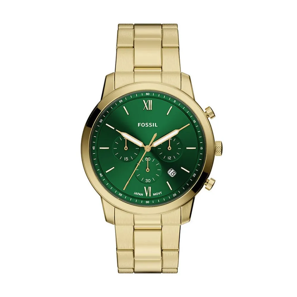 Montre Neutra Chrono Vert|FOSSIL Online
