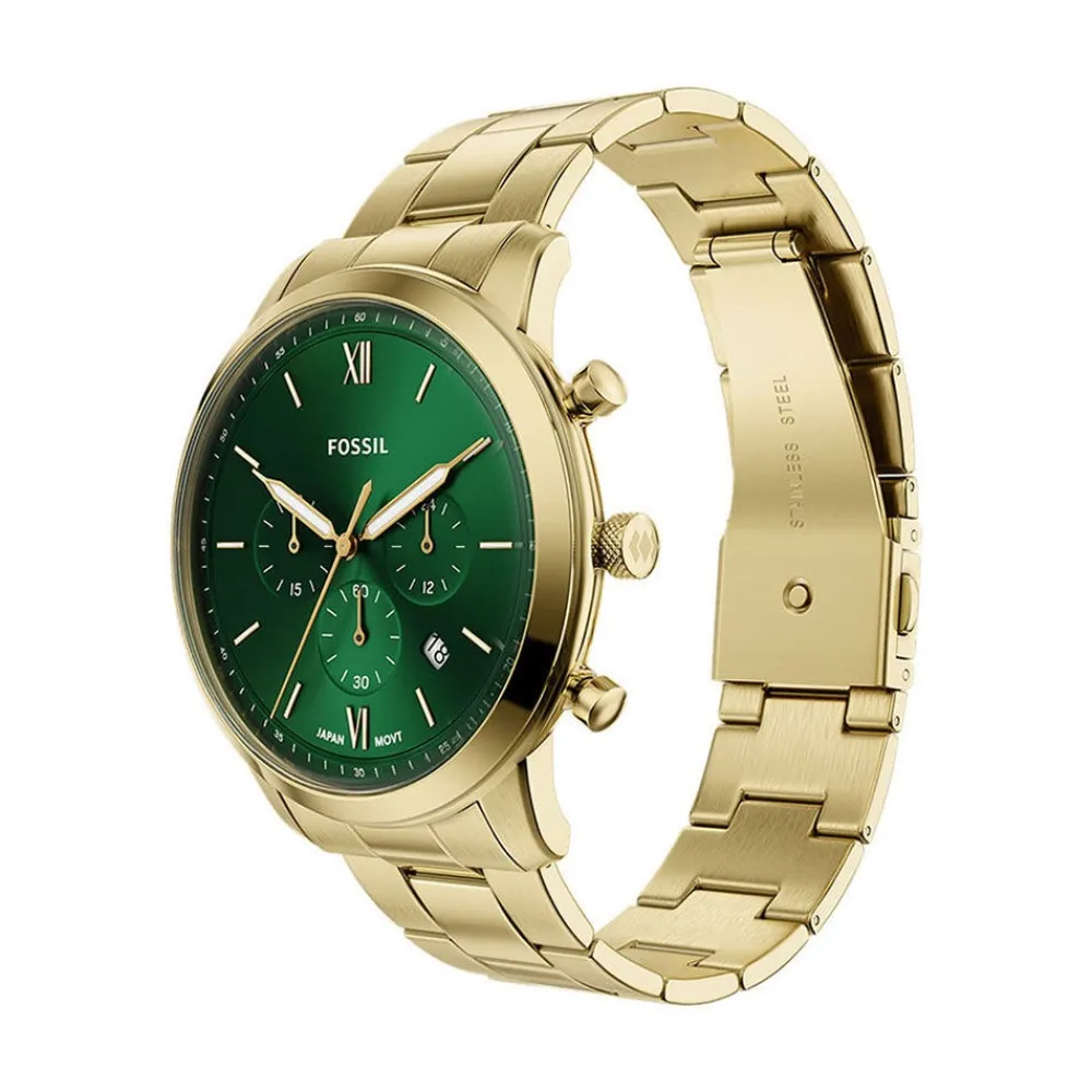 Montre Neutra Chrono Vert|FOSSIL Online